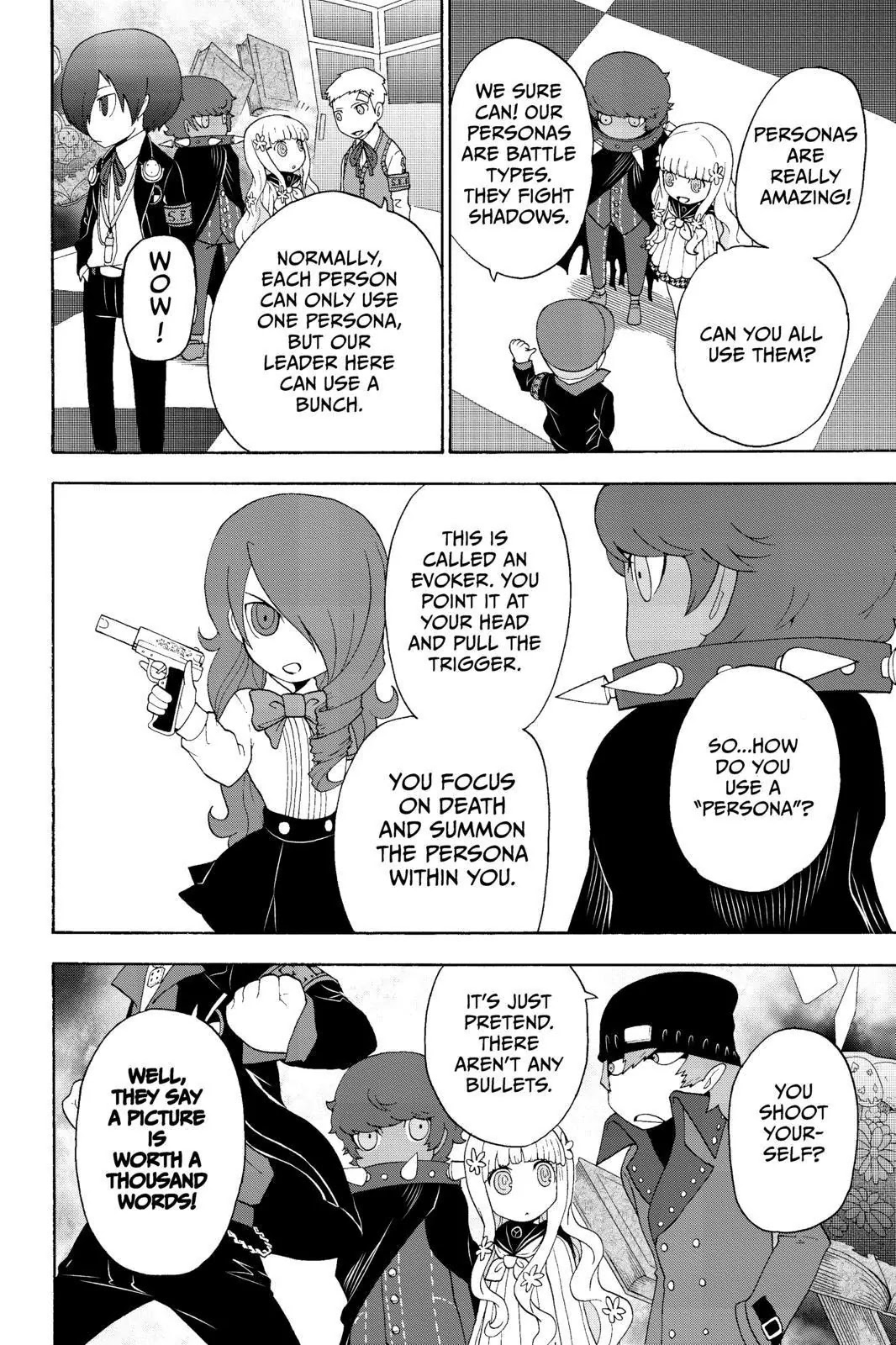 Persona Q - Shadow of the Labyrinth - Side: P3 Chapter 2 page 21 - Chapter 2