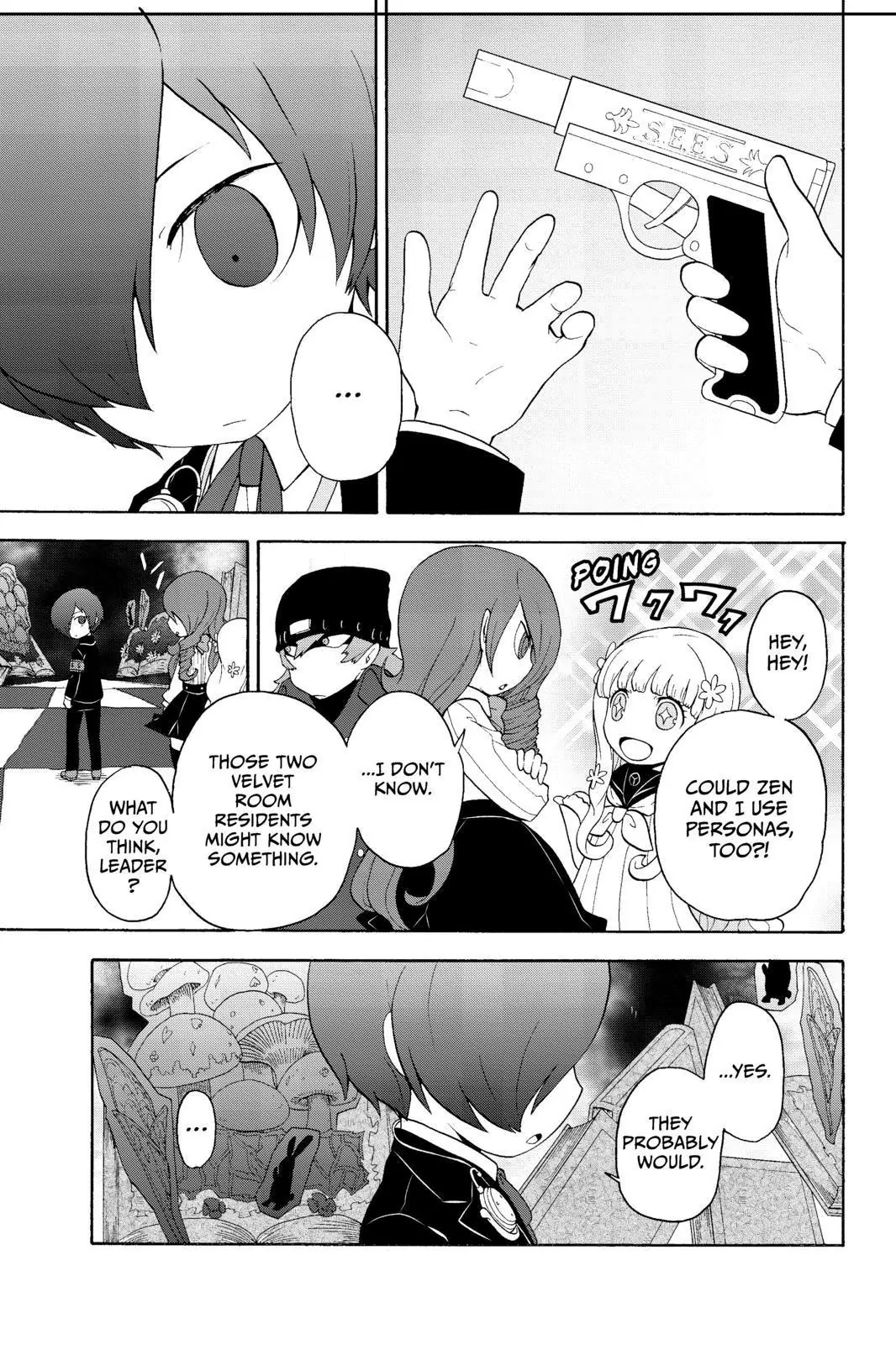 Persona Q - Shadow of the Labyrinth - Side: P3 Chapter 2 page 32 - Chapter 2