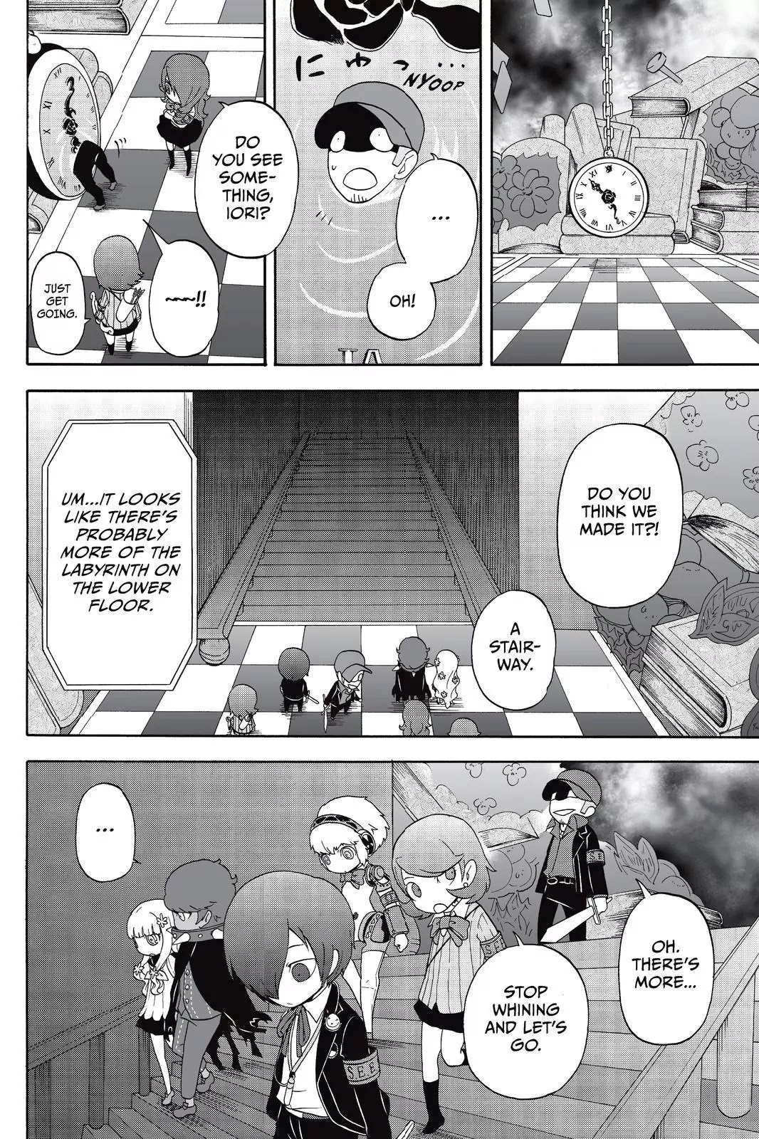 Persona Q - Shadow of the Labyrinth - Side: P3 Chapter 3 page 21 - Chapter 3