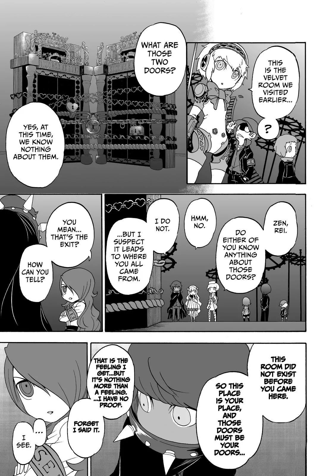 Persona Q - Shadow of the Labyrinth - Side: P3 Chapter 3 page 4 - Chapter 3