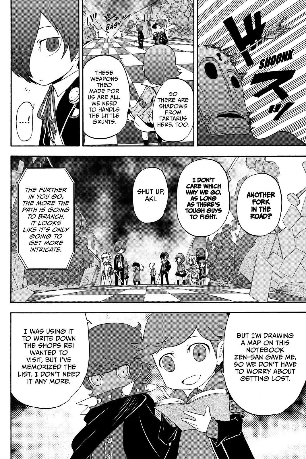 Persona Q - Shadow of the Labyrinth - Side: P3 Chapter 3 page 7 - Chapter 3