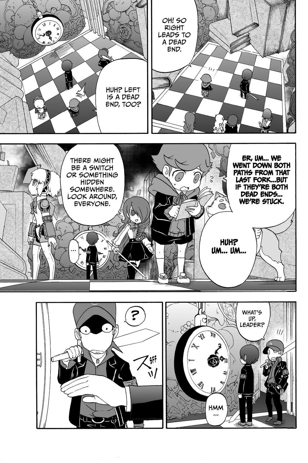 Persona Q - Shadow of the Labyrinth - Side: P3 Chapter 3 page 8 - Chapter 3