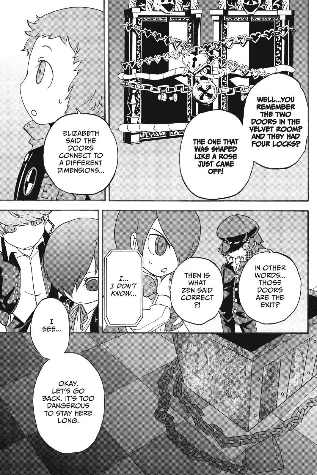 Persona Q - Shadow of the Labyrinth - Side: P3 Chapter 5 page 19 - Chapter 5