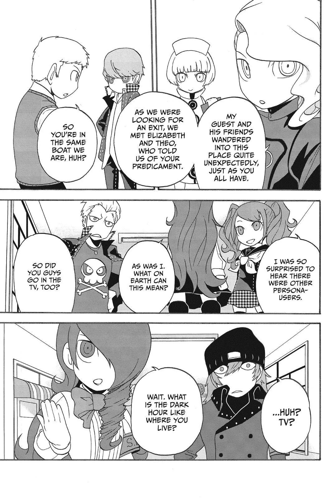 Persona Q - Shadow of the Labyrinth - Side: P3 Chapter 5 page 21 - Chapter 5