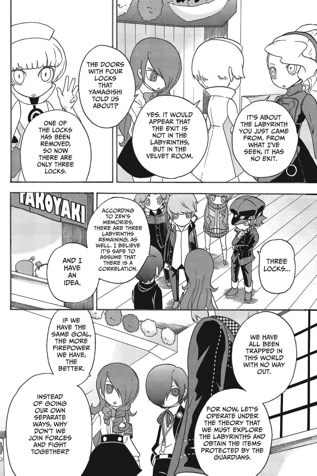 Persona Q - Shadow of the Labyrinth - Side: P3 Chapter 5 page 30 - Chapter 5