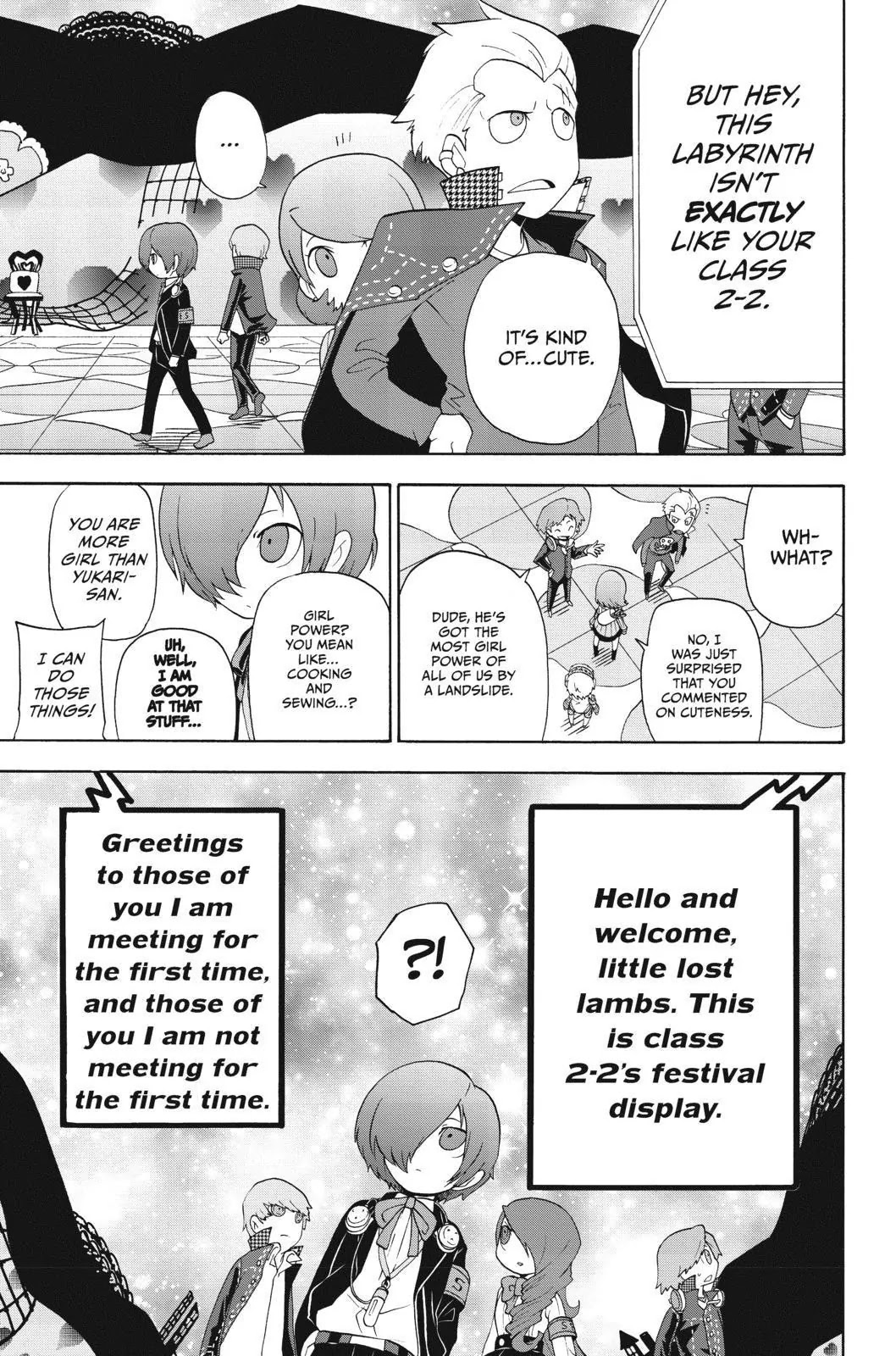 Persona Q - Shadow of the Labyrinth - Side: P3 Chapter 6 page 23 - Chapter 6
