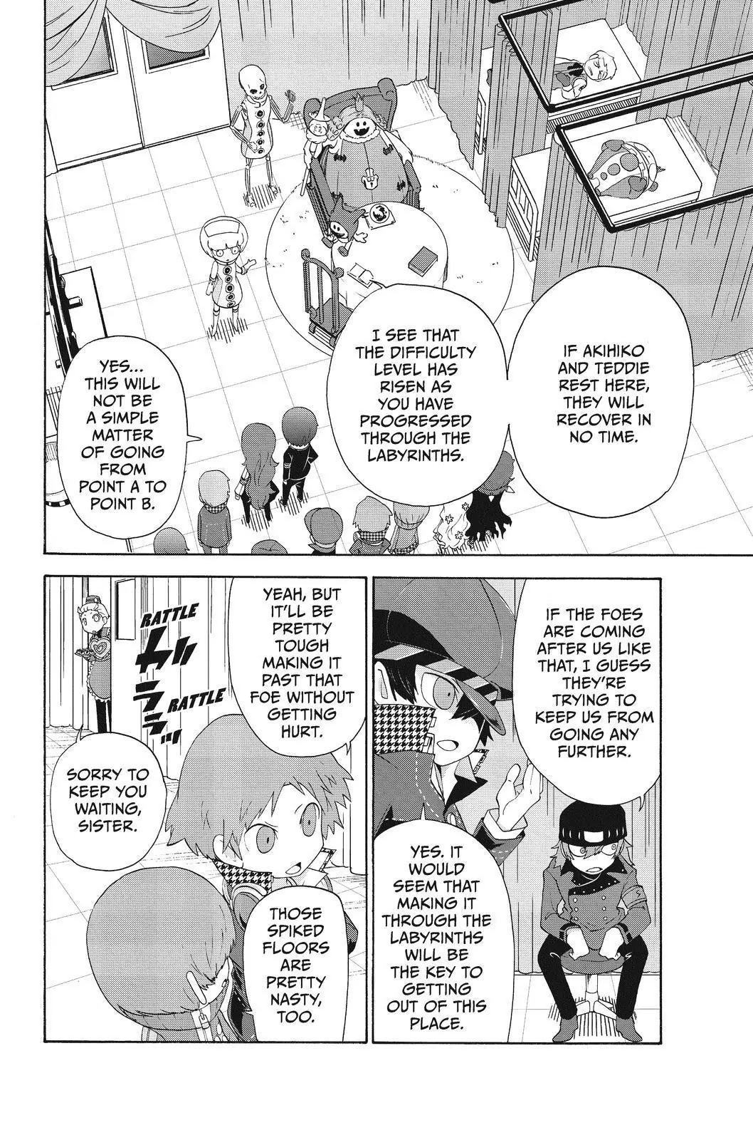 Persona Q - Shadow of the Labyrinth - Side: P3 Chapter 6 page 36 - Chapter 6