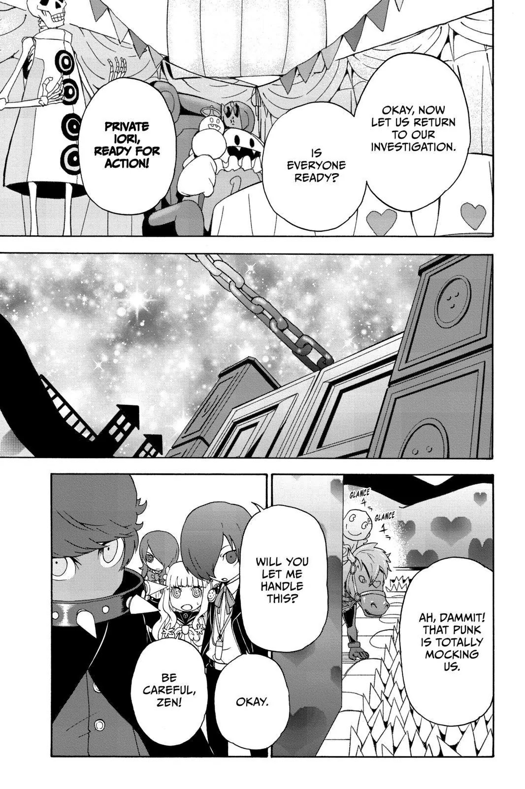 Persona Q - Shadow of the Labyrinth - Side: P3 Chapter 7 page 21 - Chapter 7