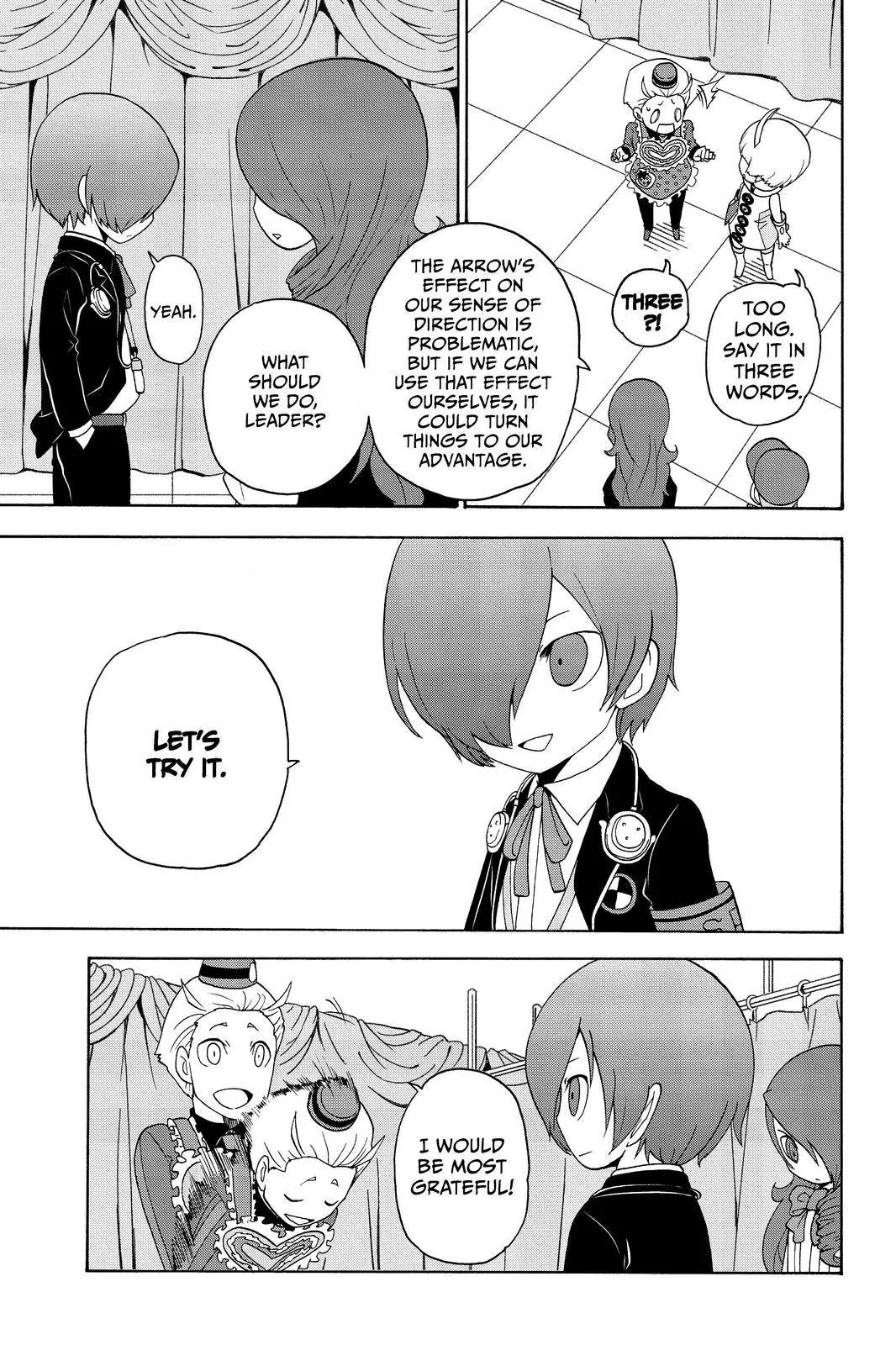 Persona Q - Shadow of the Labyrinth - Side: P3 Chapter 7 page 3 - Chapter 7