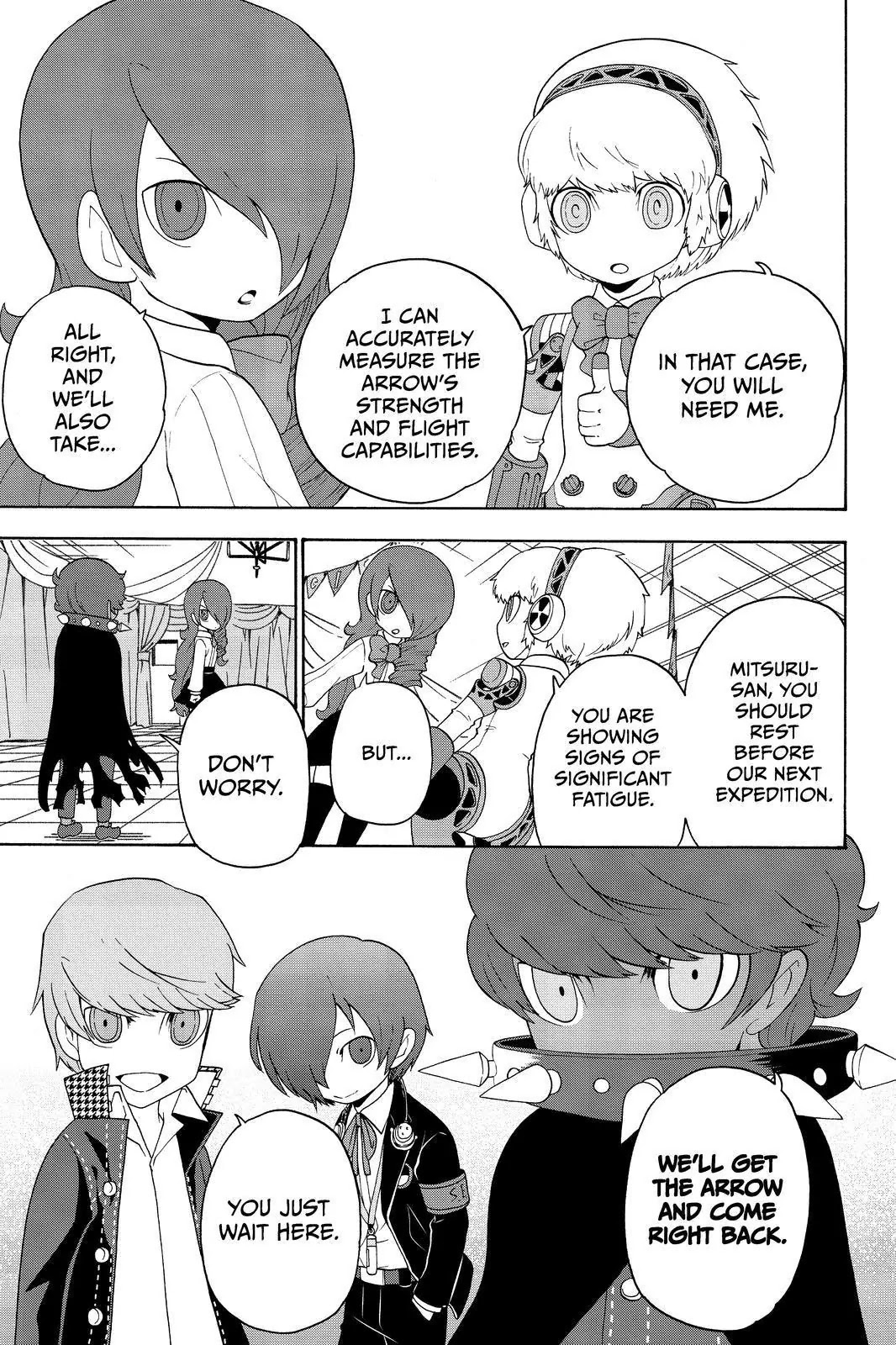 Persona Q - Shadow of the Labyrinth - Side: P3 Chapter 7 page 5 - Chapter 7
