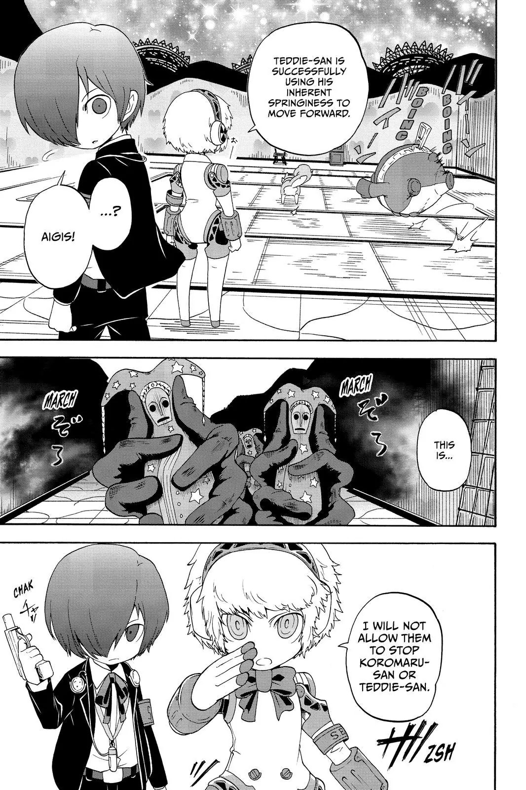 Persona Q - Shadow of the Labyrinth - Side: P3 Chapter 8 page 20 - Chapter 8