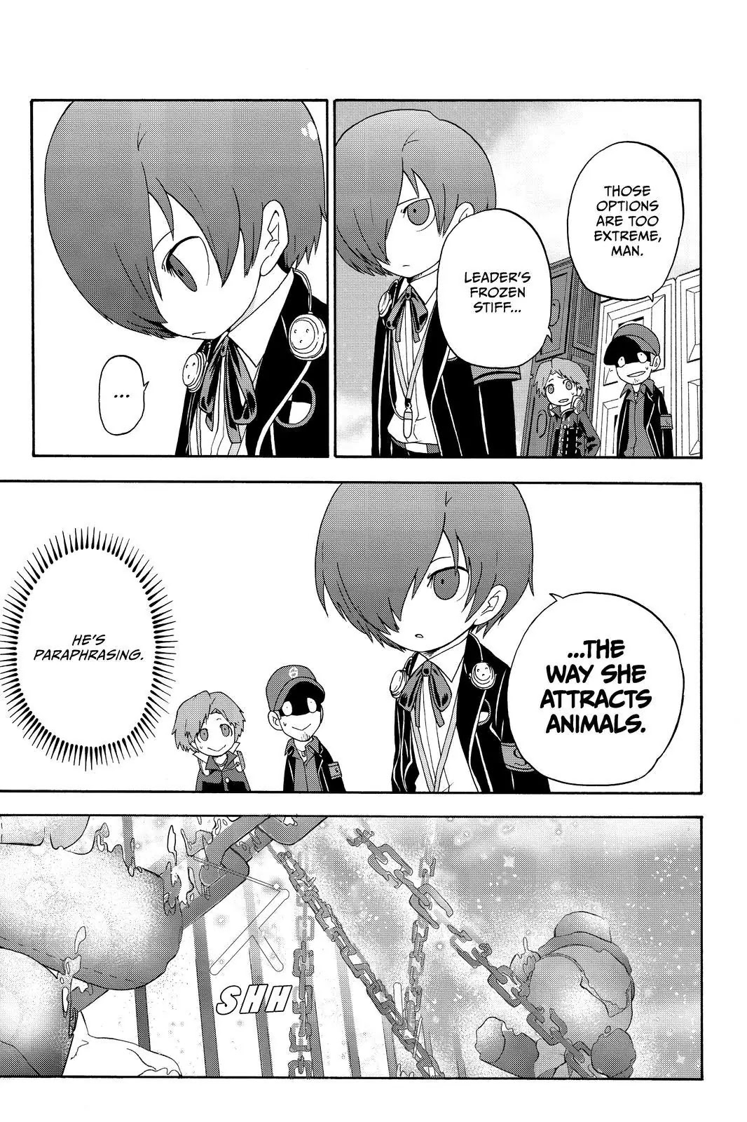 Persona Q - Shadow of the Labyrinth - Side: P3 Chapter 8 page 28 - Chapter 8