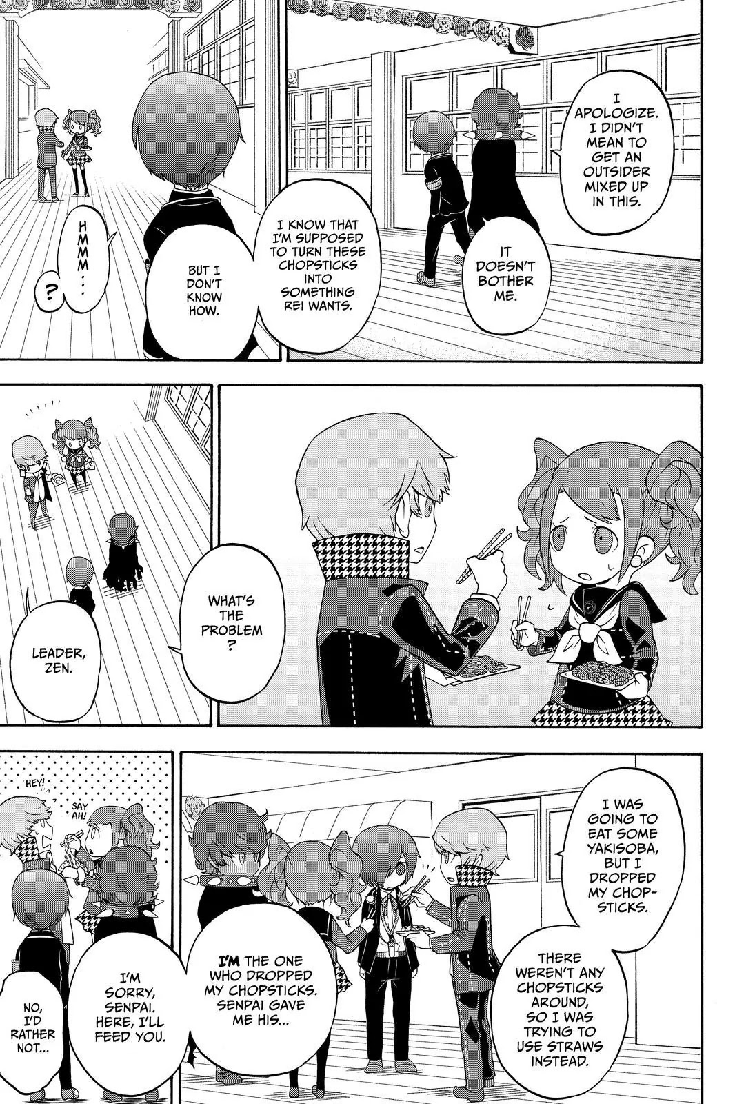 Persona Q - Shadow of the Labyrinth - Side: P3 Chapter 9 page 21 - Chapter 9