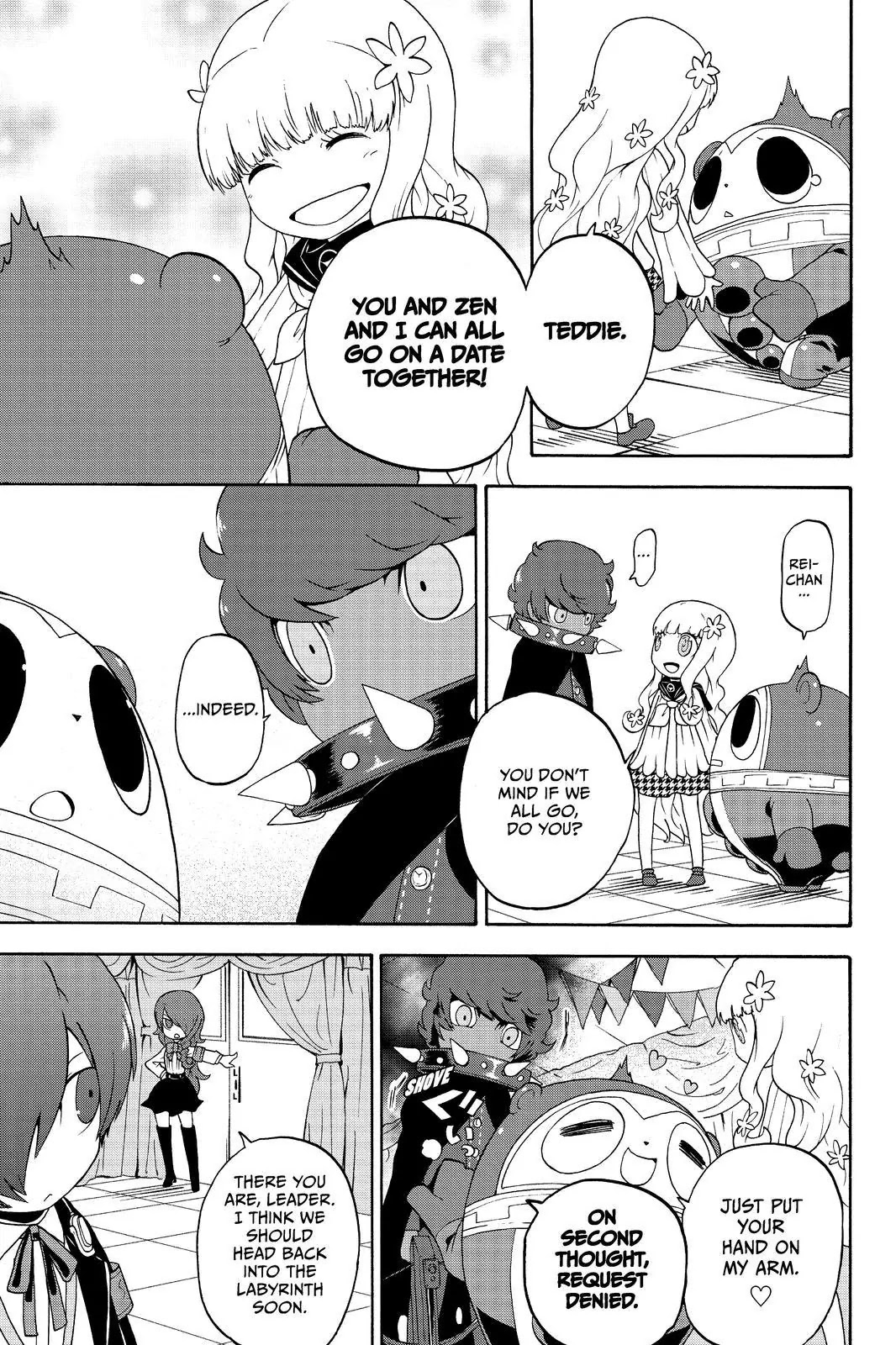 Persona Q - Shadow of the Labyrinth - Side: P3 Chapter 9 page 29 - Chapter 9