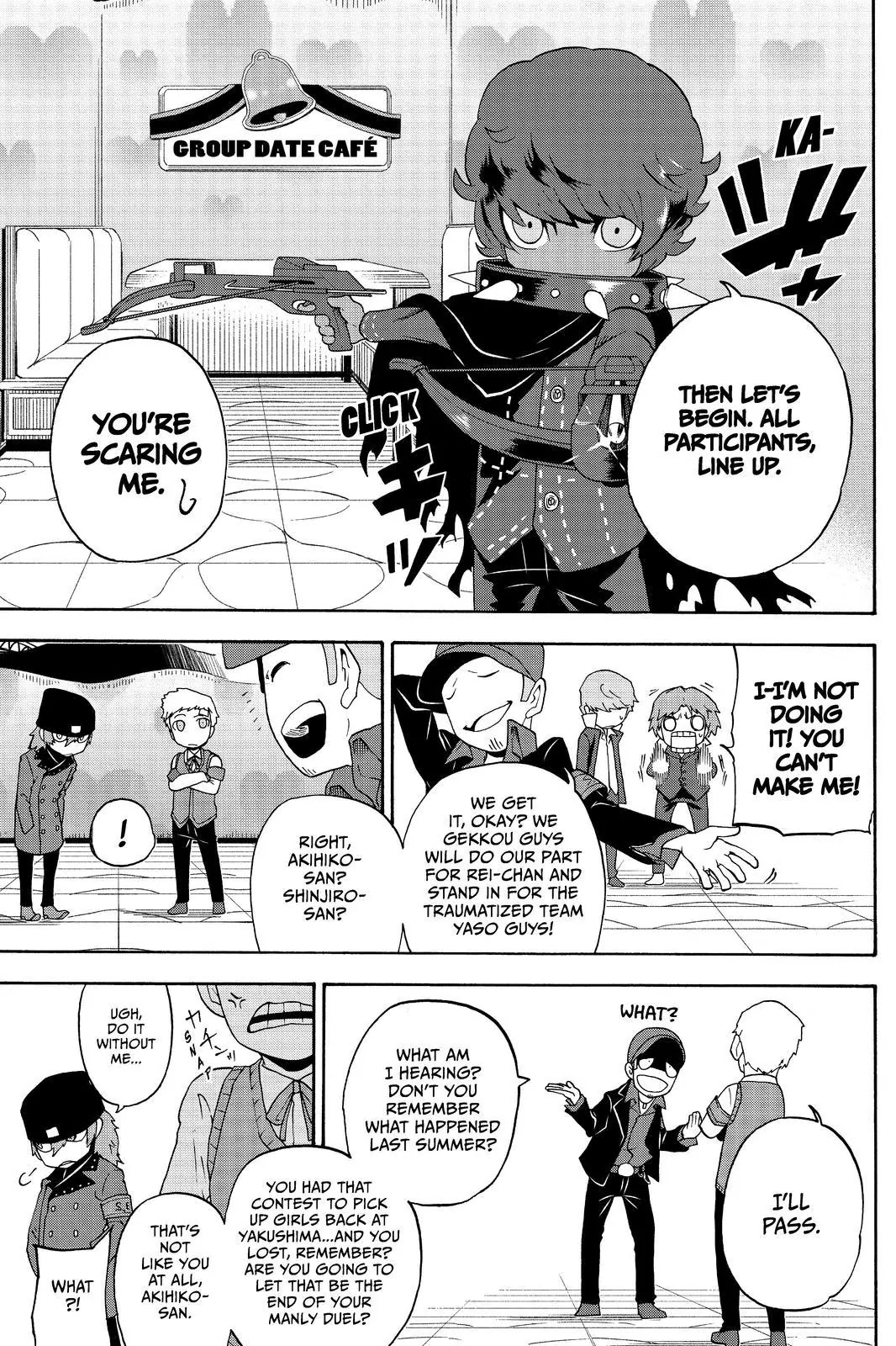 Persona Q - Shadow of the Labyrinth - Side: P3 Chapter 9 page 3 - Chapter 9