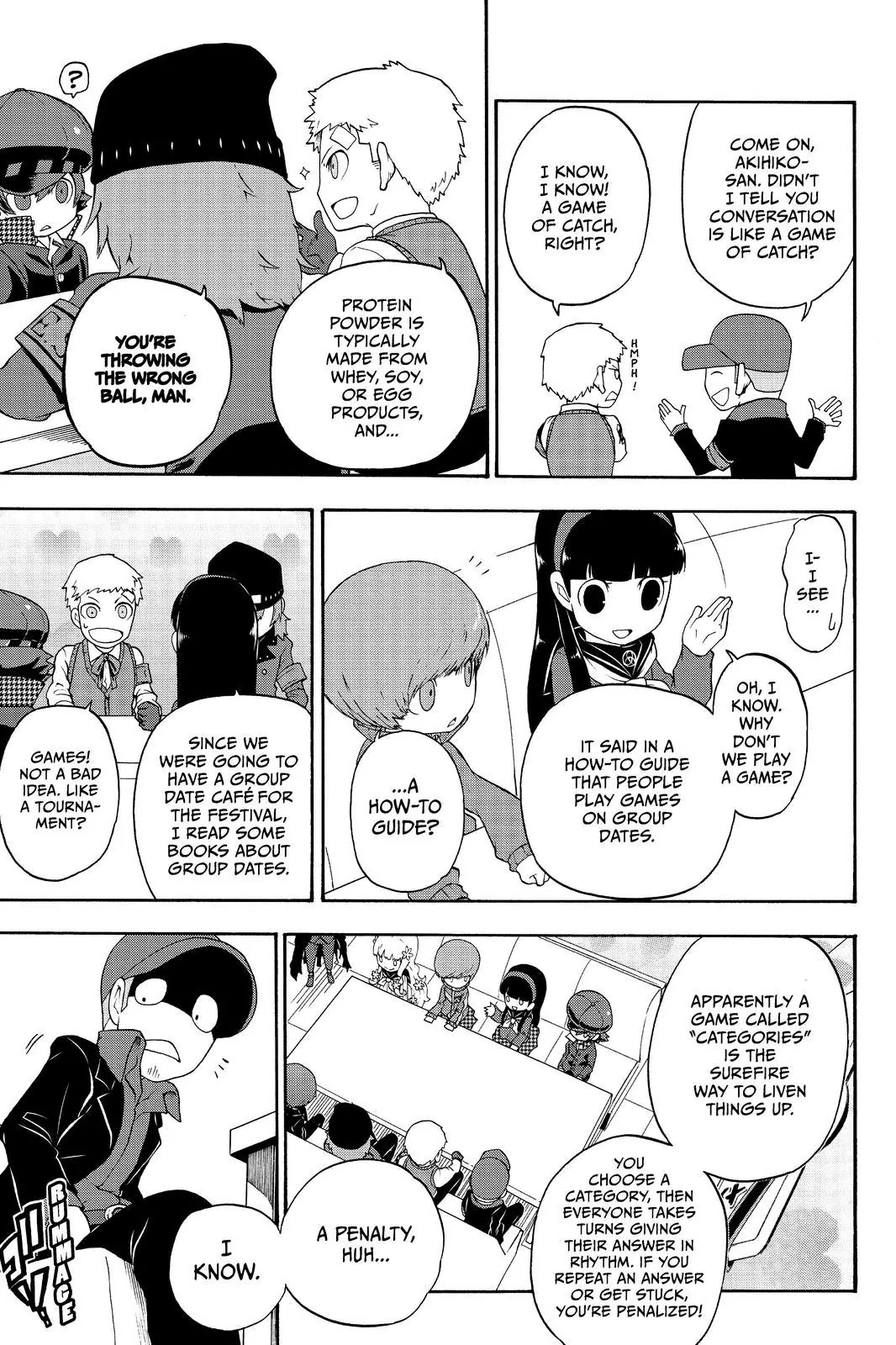 Persona Q - Shadow of the Labyrinth - Side: P3 Chapter 9 page 7 - Chapter 9