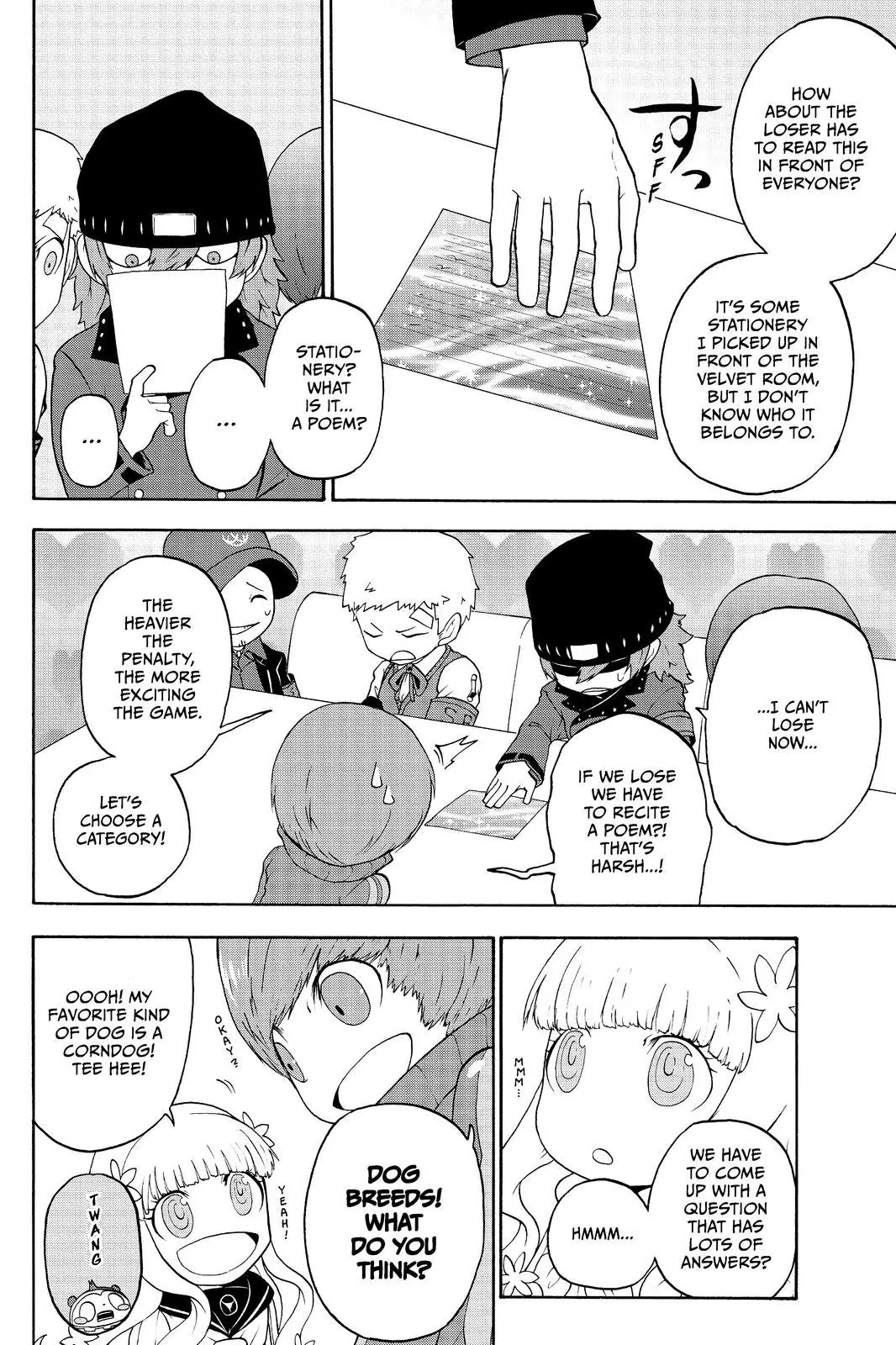 Persona Q - Shadow of the Labyrinth - Side: P3 Chapter 9 page 8 - Chapter 9
