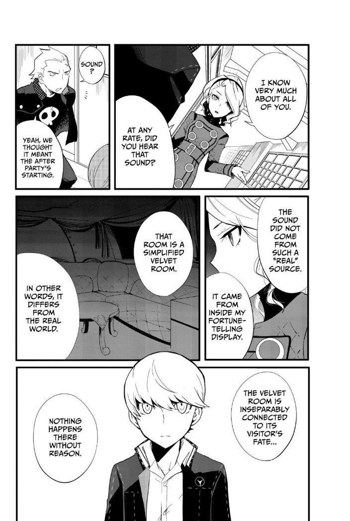 Persona Q - Shadow of the Labyrinth - Side: P4 Chapter 1 page 30 - Chapter 1
