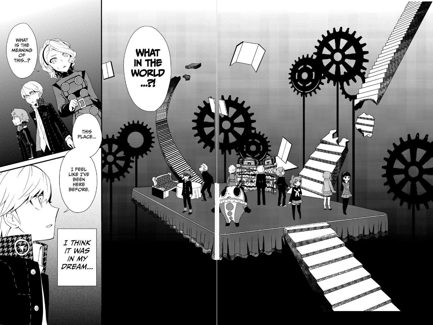 Persona Q - Shadow of the Labyrinth - Side: P4 Chapter 1 page 34 - Chapter 1