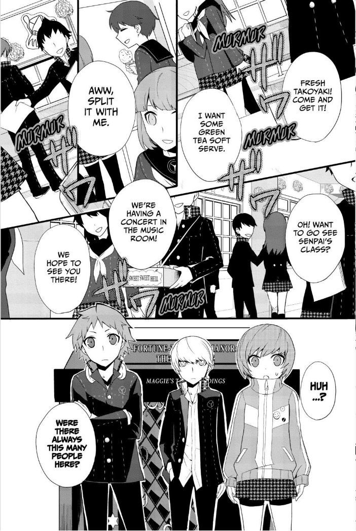 Persona Q - Shadow of the Labyrinth - Side: P4 Chapter 1 page 38 - Chapter 1