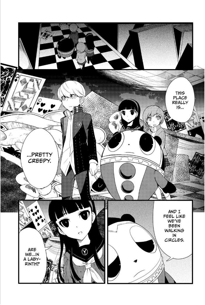 Persona Q - Shadow of the Labyrinth - Side: P4 Chapter 1 page 48 - Chapter 1