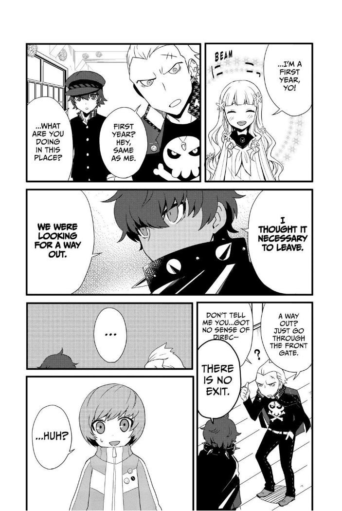 Persona Q - Shadow of the Labyrinth - Side: P4 Chapter 1 page 58 - Chapter 1