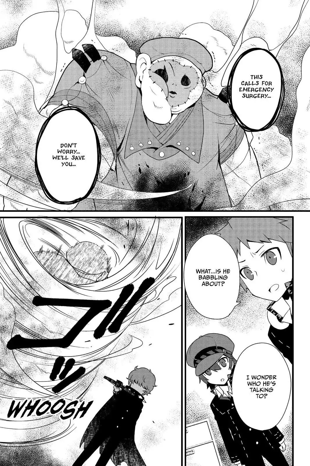 Persona Q - Shadow of the Labyrinth - Side: P4 Chapter 18 page 1 - Chapter 18: Labyrinth 18: Festival