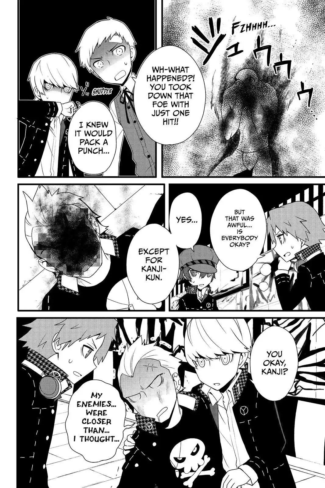 Persona Q - Shadow of the Labyrinth - Side: P4 Chapter 19 page 10 - Chapter 19: Labyrinth 19: Hazardous Material