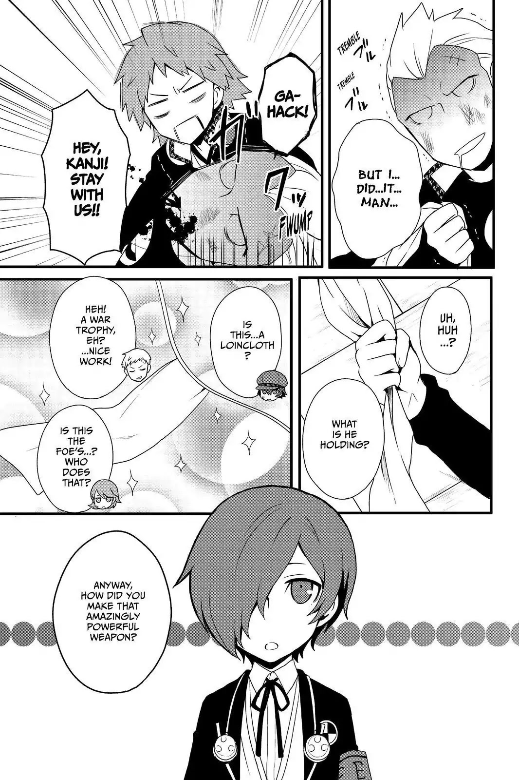 Persona Q - Shadow of the Labyrinth - Side: P4 Chapter 19 page 11 - Chapter 19: Labyrinth 19: Hazardous Material