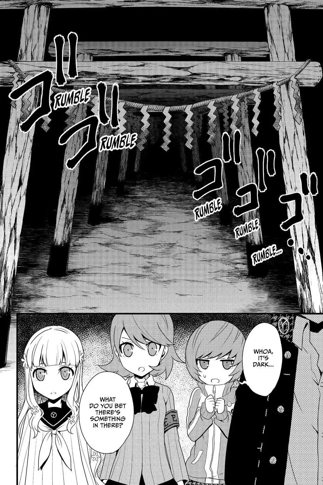Persona Q - Shadow of the Labyrinth - Side: P4 Chapter 19 page 14 - Chapter 19: Labyrinth 19: Hazardous Material