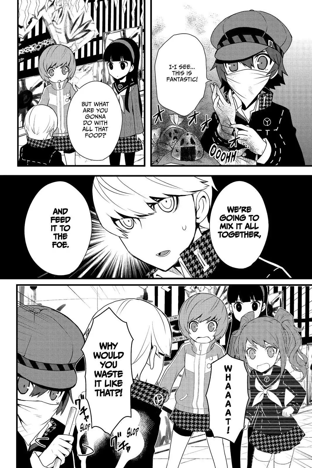 Persona Q - Shadow of the Labyrinth - Side: P4 Chapter 19 page 4 - Chapter 19: Labyrinth 19: Hazardous Material