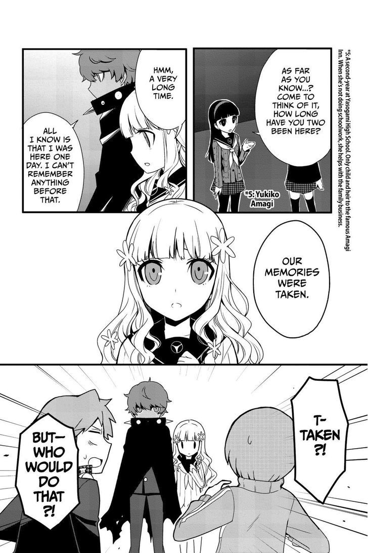 Persona Q - Shadow of the Labyrinth - Side: P4 Chapter 2 page 10 - Chapter 2