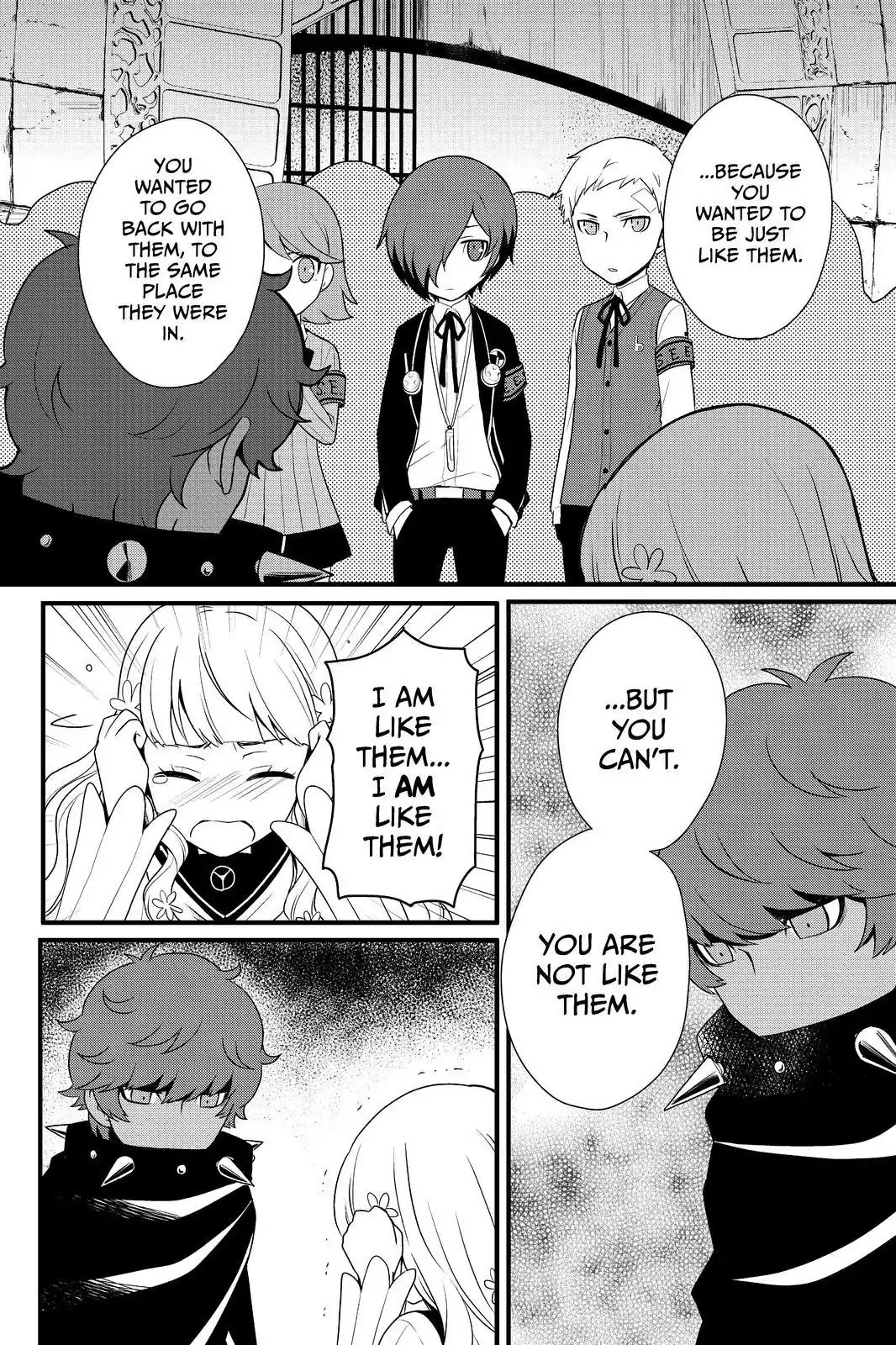 Persona Q - Shadow of the Labyrinth - Side: P4 Chapter 20 page 12 - Chapter 20: Labyrinth 20: Tower of shadow