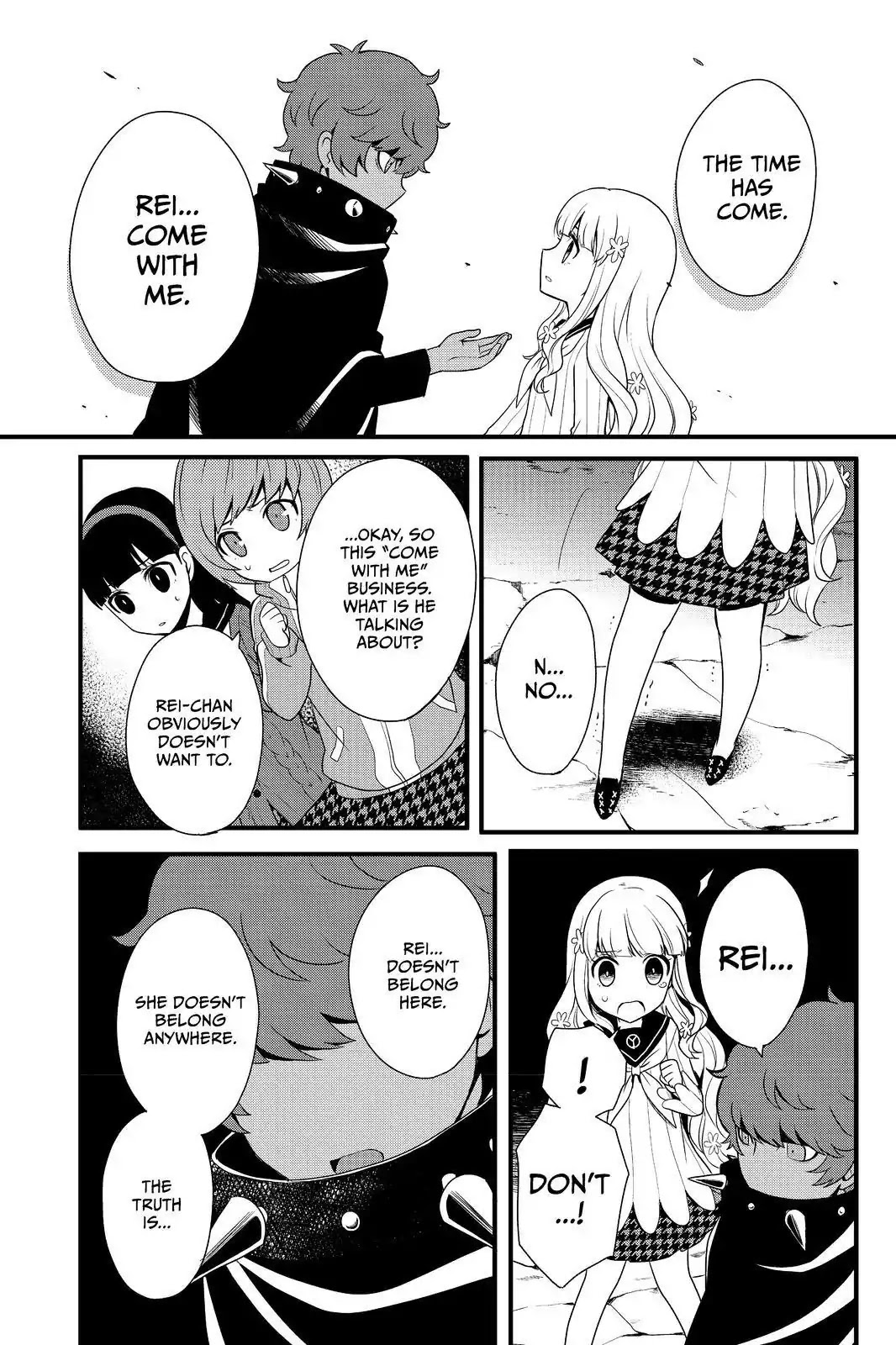 Persona Q - Shadow of the Labyrinth - Side: P4 Chapter 20 page 15 - Chapter 20: Labyrinth 20: Tower of shadow