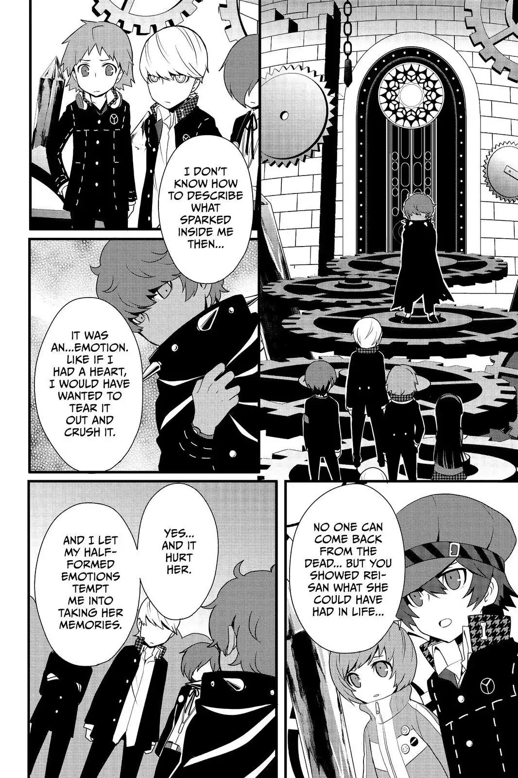 Persona Q - Shadow of the Labyrinth - Side: P4 Chapter 21 page 22 - Chapter 21: Labyrinth 21: The Price of Suspension