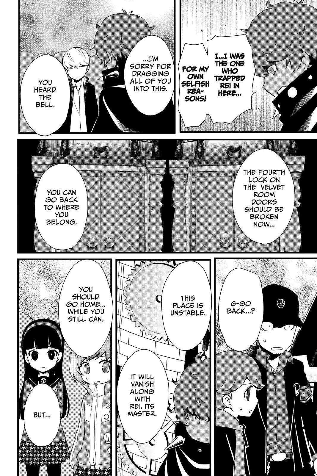 Persona Q - Shadow of the Labyrinth - Side: P4 Chapter 21 page 26 - Chapter 21: Labyrinth 21: The Price of Suspension