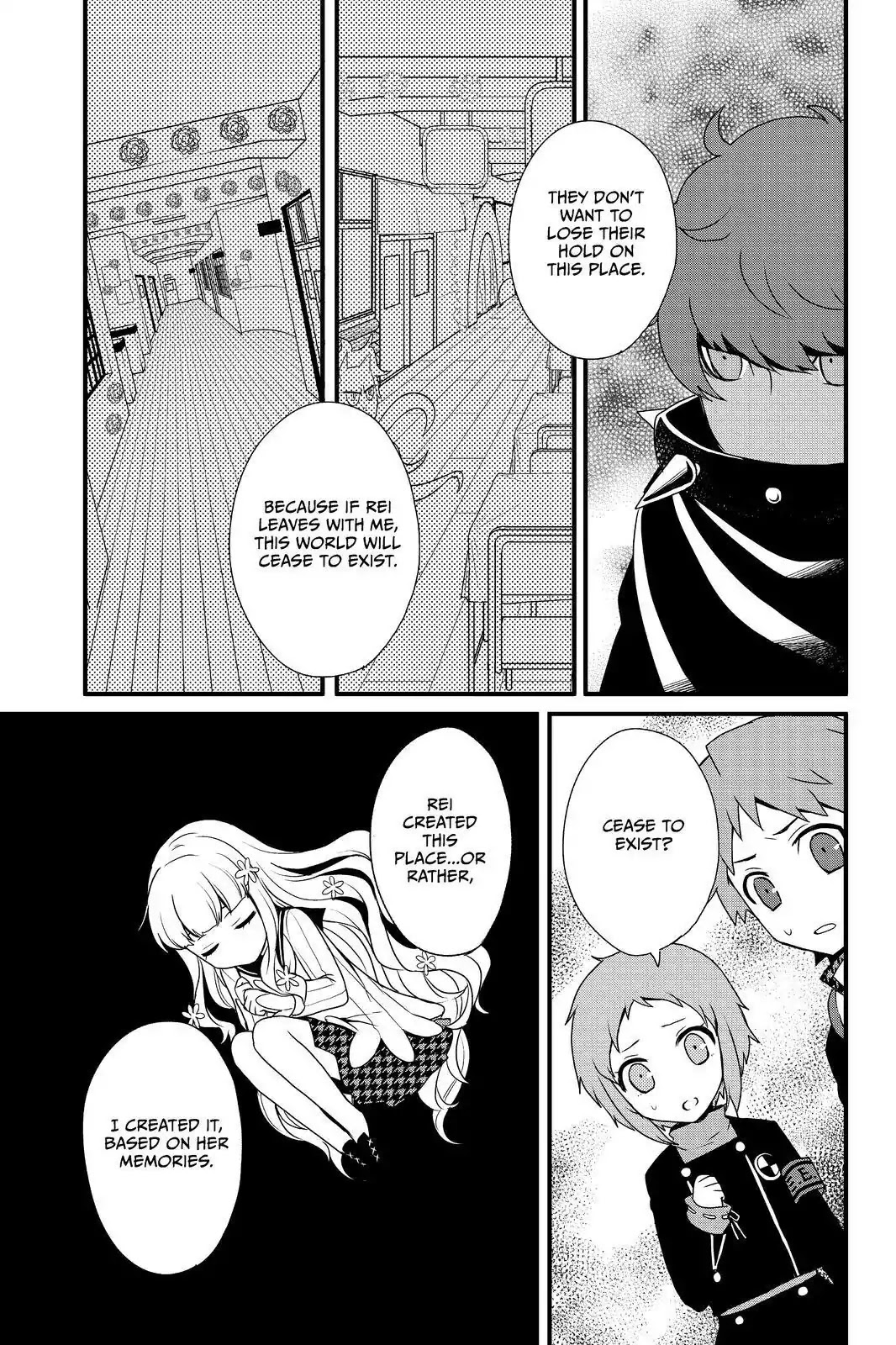 Persona Q - Shadow of the Labyrinth - Side: P4 Chapter 21 page 3 - Chapter 21: Labyrinth 21: The Price of Suspension