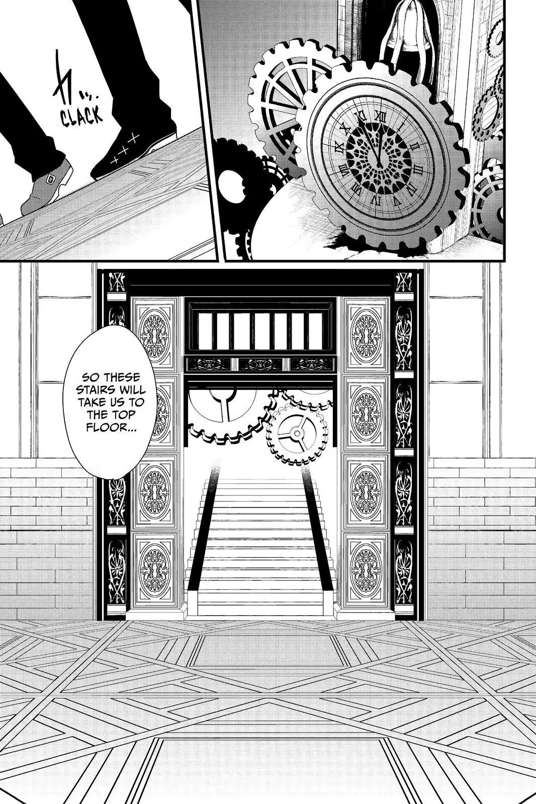 Persona Q - Shadow of the Labyrinth - Side: P4 Chapter 22 page 19 - Chapter 22: Labyrinth 22: The God of the Clock Device