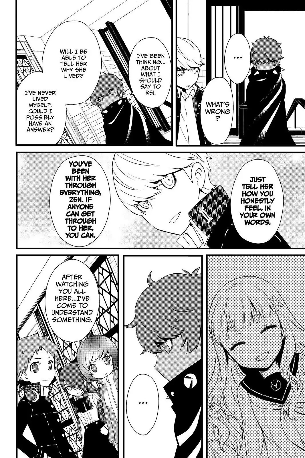 Persona Q - Shadow of the Labyrinth - Side: P4 Chapter 22 page 20 - Chapter 22: Labyrinth 22: The God of the Clock Device