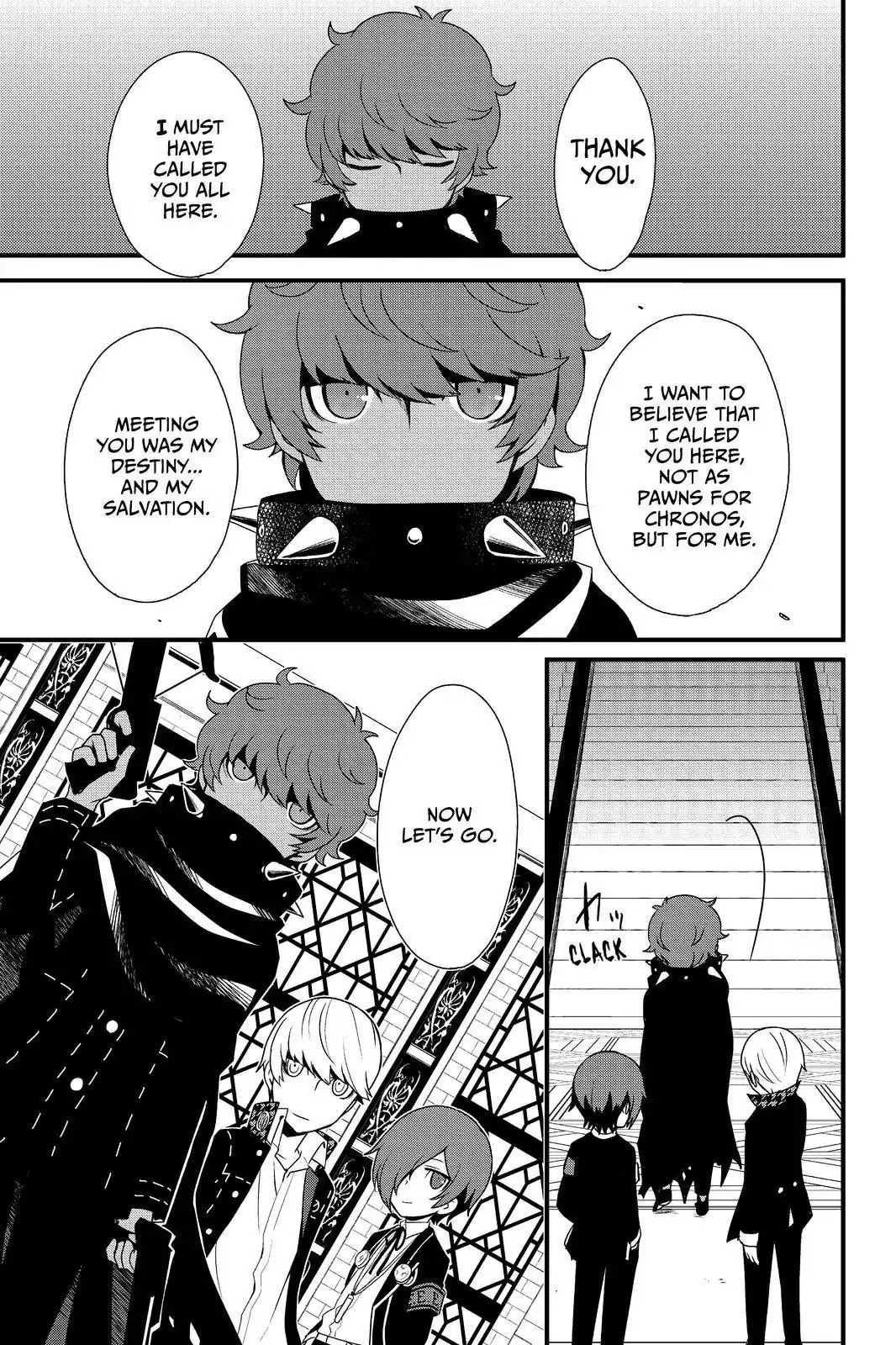 Persona Q - Shadow of the Labyrinth - Side: P4 Chapter 22 page 23 - Chapter 22: Labyrinth 22: The God of the Clock Device