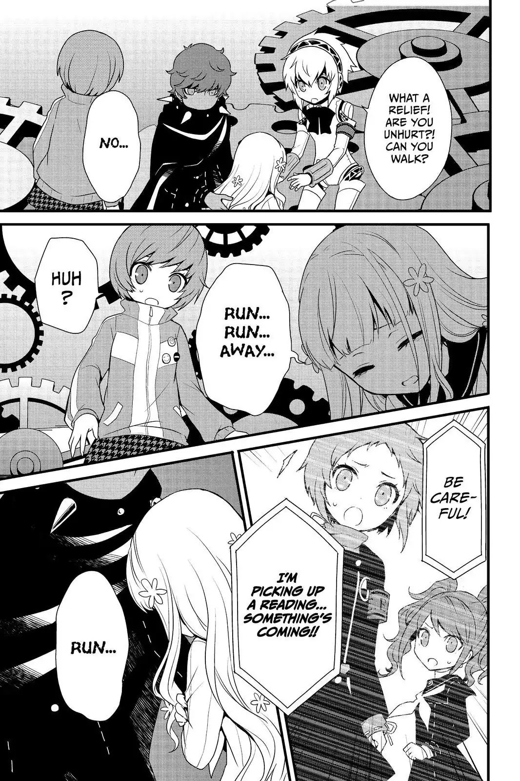 Persona Q - Shadow of the Labyrinth - Side: P4 Chapter 22 page 25 - Chapter 22: Labyrinth 22: The God of the Clock Device