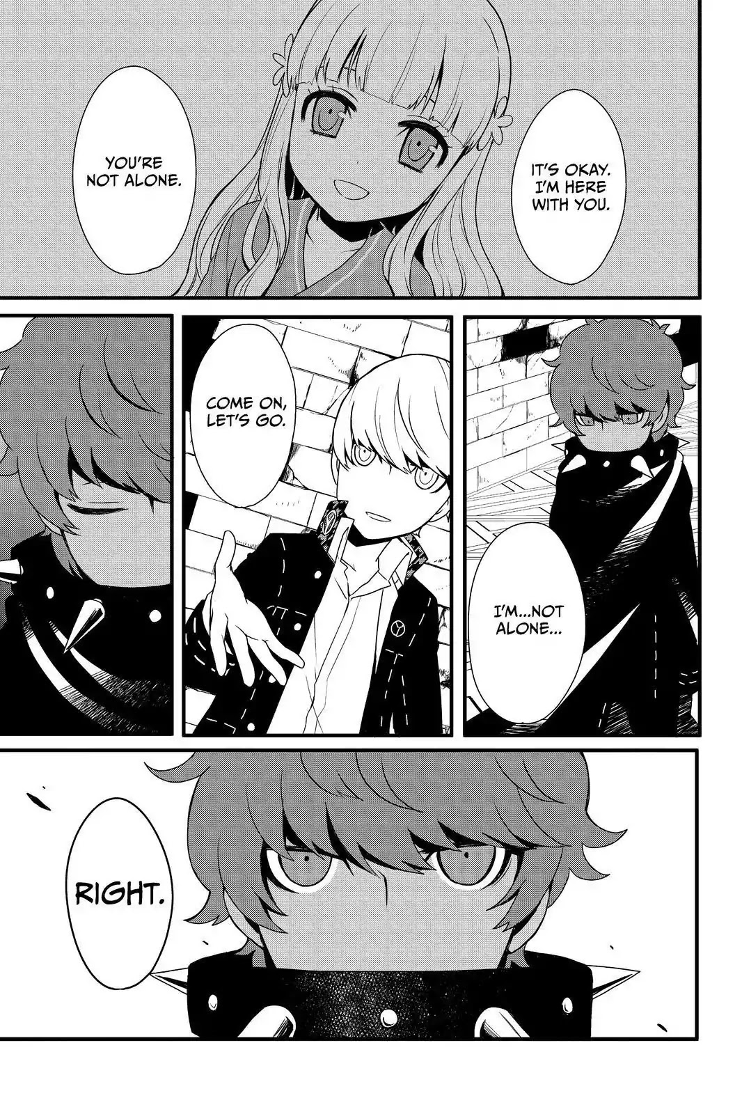 Persona Q - Shadow of the Labyrinth - Side: P4 Chapter 22 page 9 - Chapter 22: Labyrinth 22: The God of the Clock Device