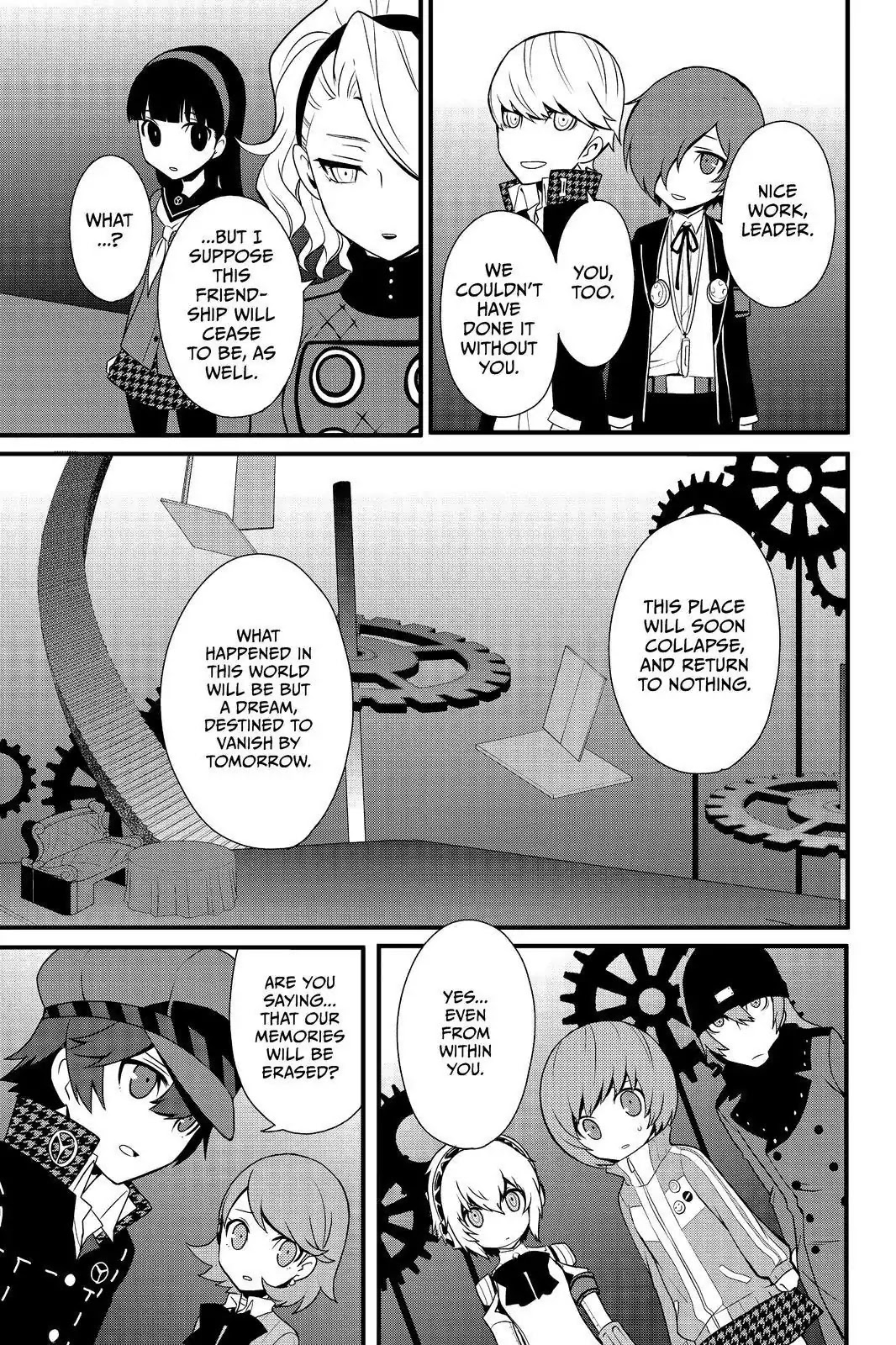 Persona Q - Shadow of the Labyrinth - Side: P4 Chapter 23.5 page 11 - Final Labyrinth: A Reason for Life