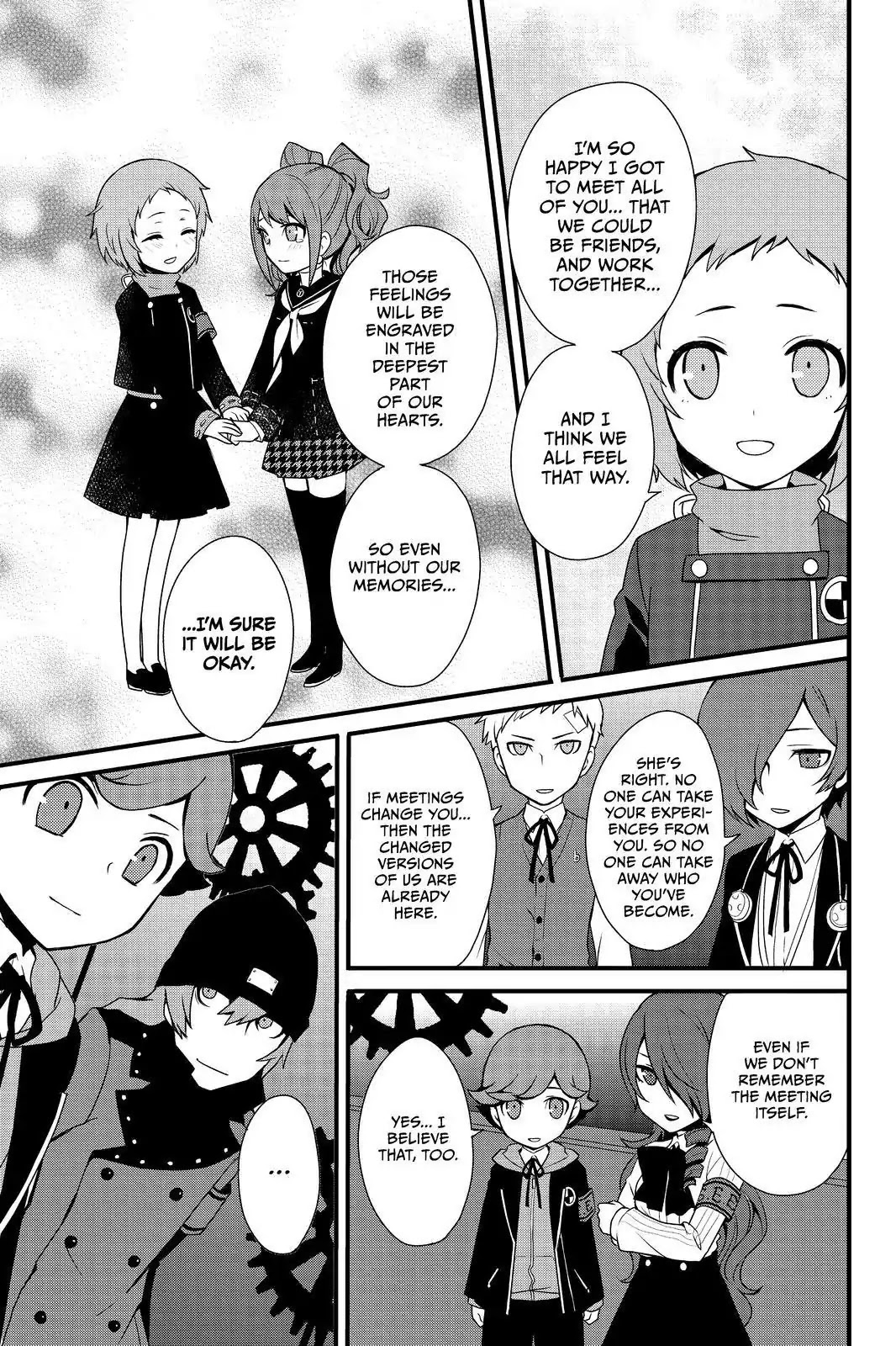 Persona Q - Shadow of the Labyrinth - Side: P4 Chapter 23.5 page 13 - Final Labyrinth: A Reason for Life