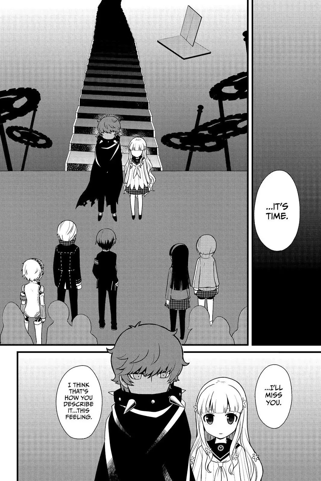 Persona Q - Shadow of the Labyrinth - Side: P4 Chapter 23.5 page 14 - Final Labyrinth: A Reason for Life