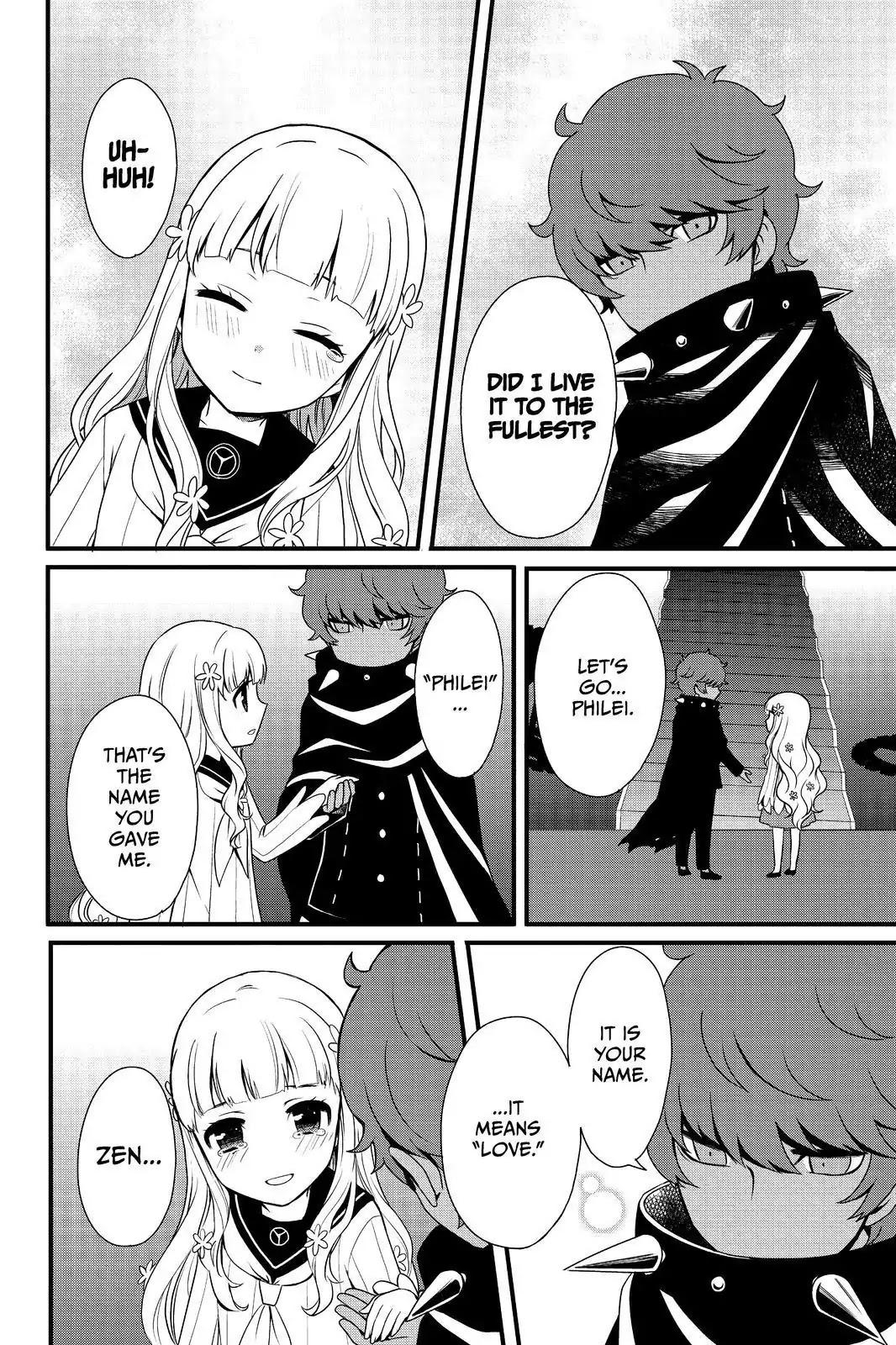 Persona Q - Shadow of the Labyrinth - Side: P4 Chapter 23.5 page 16 - Final Labyrinth: A Reason for Life
