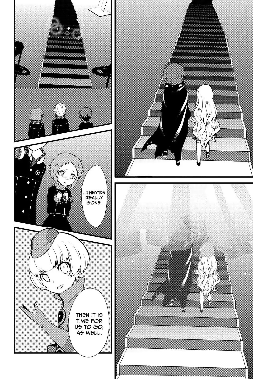Persona Q - Shadow of the Labyrinth - Side: P4 Chapter 23.5 page 18 - Final Labyrinth: A Reason for Life