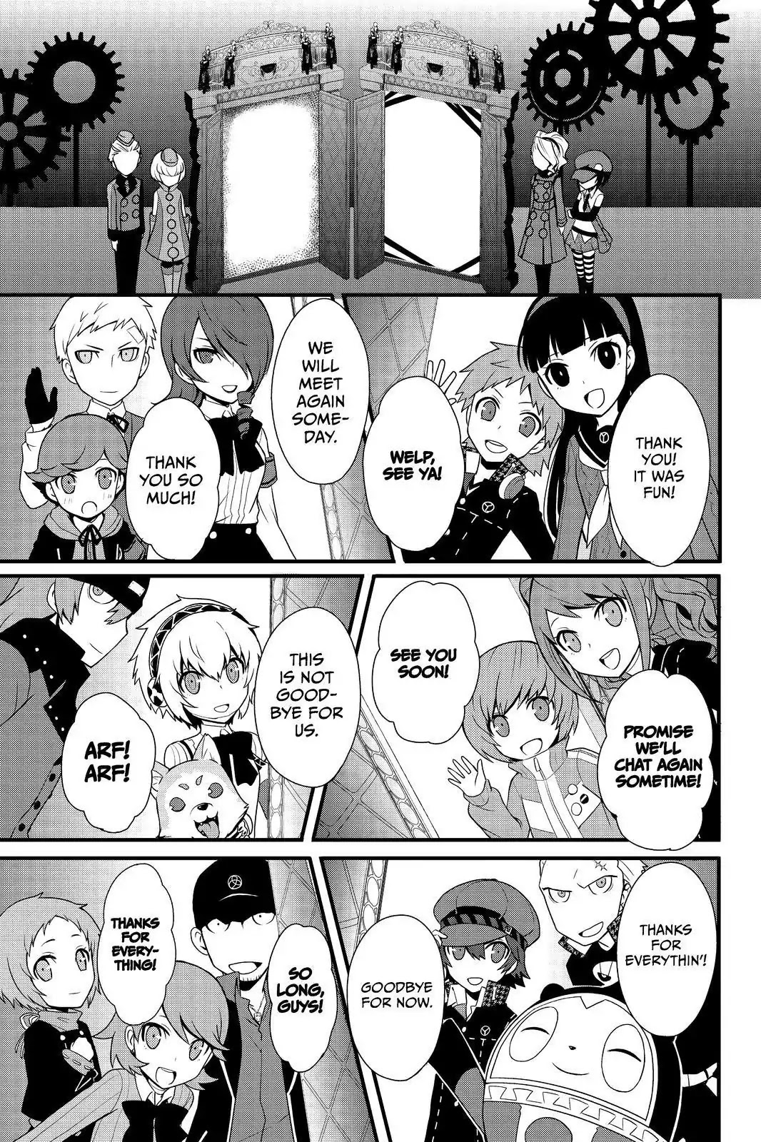 Persona Q - Shadow of the Labyrinth - Side: P4 Chapter 23.5 page 19 - Final Labyrinth: A Reason for Life