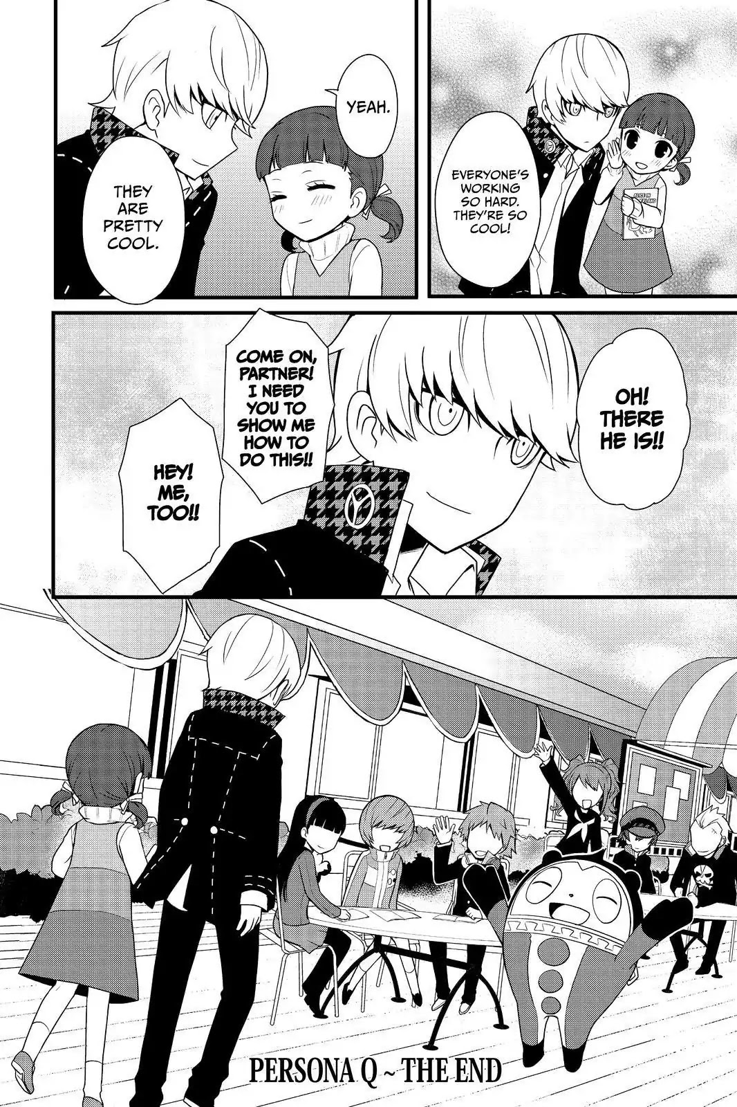 Persona Q - Shadow of the Labyrinth - Side: P4 Chapter 23.5 page 28 - Final Labyrinth: A Reason for Life