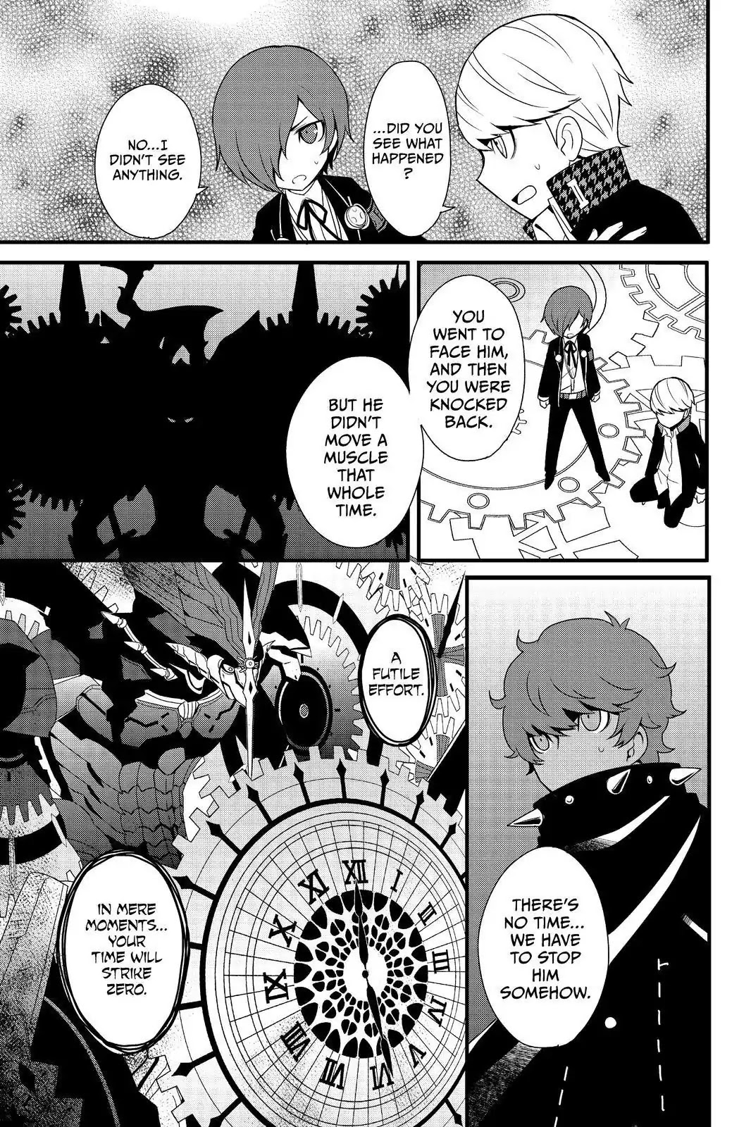 Persona Q - Shadow of the Labyrinth - Side: P4 Chapter 23 page 11 - Chapter 23: Labyrinth 23: The Gears of Time
